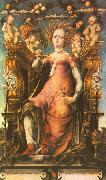 MICHELE PANNONIO Ceres Enthroned Germany oil painting artist